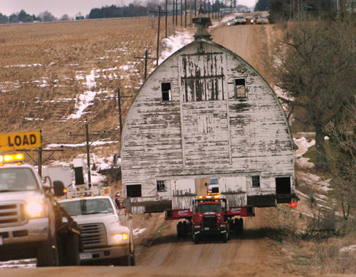 Barn moving